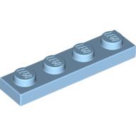 Plaatje in Gallery viewer laden, LEGO® los onderdeel Plaat Algemeen in kleur Maersk Blue 3710