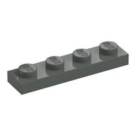 Plaatje in Gallery viewer laden, LEGO® los onderdeel Plaat Algemeen in kleur Donkergrijs 3710
