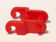 LEGO® los onderdeel Technische Koppeling in kleur Rood 3711
