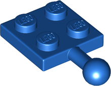 Plaatje in Gallery viewer laden, LEGO® los onderdeel Plaat Aangepast in kleur Blauw 3729