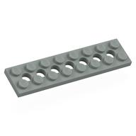 LEGO® los onderdeel Technische Plaat Lichtgrijs 3738