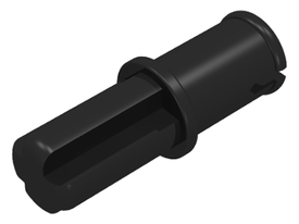 LEGO® los onderdeel Technische As in kleur Zwart 3749