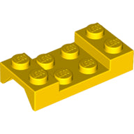 Plaatje in Gallery viewer laden, LEGO® los onderdeel Spatbord in kleur Geel 3788