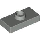 LEGO® los onderdeel Plaat Aangepast Lichtgrijs 3794a