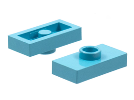 LEGO® los onderdeel Plaat Aangepast Maersk Blue 3794a