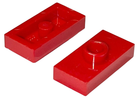 LEGO® los onderdeel Plaat Aangepast in kleur Rood 3794a
