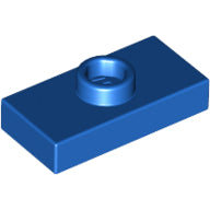 Plaatje in Gallery viewer laden, LEGO® los onderdeel Plaat Aangepast in kleur Blauw 3794b