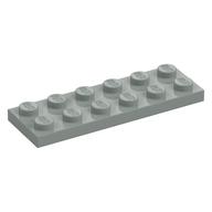 LEGO® los onderdeel Plaat Algemeen in kleur Lichtgrijs 3795