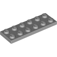 LEGO® onderdeel Plaat Algemeen Licht Blauwachtig Grijs 3795