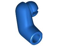 LEGO® los onderdeel Lijf Accessoire in kleur Blauw 982