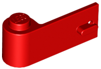 LEGO® los onderdeel Deur in kleur Rood 3822