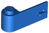 LEGO® los onderdeel Deur in kleur Blauw 3822