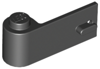 LEGO® los onderdeel Deur in kleur Zwart 3822