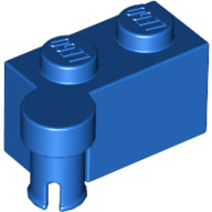LEGO® los onderdeel Scharnier in kleur Blauw 3830