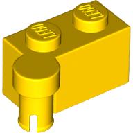 LEGO® los onderdeel Scharnier in kleur Geel 3830