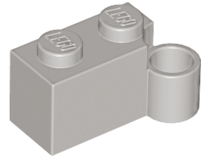 LEGO® los onderdeel Scharnier in kleur Lichtgrijs 3831