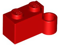 Plaatje in Gallery viewer laden, LEGO® los onderdeel Scharnier in kleur Rood 3831