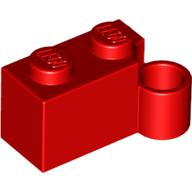 LEGO® los onderdeel Scharnier in kleur Rood 3831