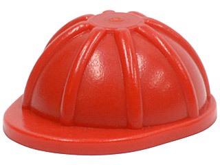 LEGO® los onderdeel Hoofddeksels in kleur Rood 3833