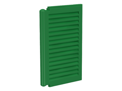 LEGO® los onderdeel Venster, Ruit en Luik Groen 3856