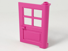 Plaatje in Gallery viewer laden, LEGO® los onderdeel Deur in kleur Donker Roze 3861