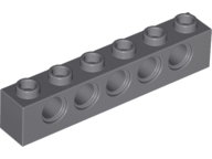 Plaatje in Gallery viewer laden, LEGO® Technische Steen Donker Blauwachtig Grijs 3894