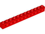 LEGO® los onderdeel Technische Steen in kleur Rood 3895