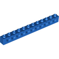 Plaatje in Gallery viewer laden, LEGO® los onderdeel Technische Steen in kleur Blauw 3895