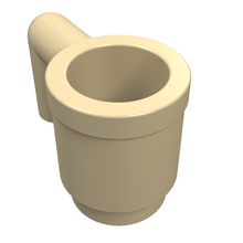 Plaatje in Gallery viewer laden, LEGO® los onderdeel Accessoire in kleur Geelbruin 3899
