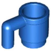 Plaatje in Gallery viewer laden, LEGO® los onderdeel Accessoire in kleur Blauw 3899