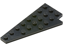 Plaatje in Gallery viewer laden, LEGO® los onderdeel Wig Plaat in kleur Zwart 3933a
