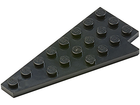 LEGO® los onderdeel Wig Plaat in kleur Zwart 3933a