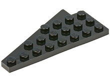 Plaatje in Gallery viewer laden, LEGO® los onderdeel Wig Plaat in kleur Zwart 3934a