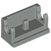Plaatje in Gallery viewer laden, LEGO® los onderdeel Scharnier in kleur Lichtgrijs 3937