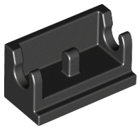 LEGO® los onderdeel Scharnier in kleur Zwart 3937