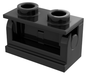 LEGO® los onderdeel Scharnier in kleur Zwart 3937c01