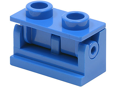 LEGO® los onderdeel Scharnier in kleur Blauw 3937c01