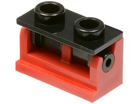 LEGO® los onderdeel Scharnier in kleur Rood 3937c02