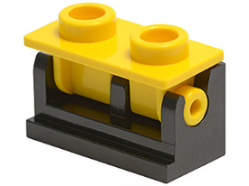LEGO® los onderdeel Scharnier in kleur Zwart 3937c15