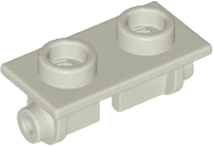 LEGO® los onderdeel Scharnier in kleur Lichtgrijs 3938
