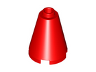 LEGO® los onderdeel Kegel in kleur Rood 3942c