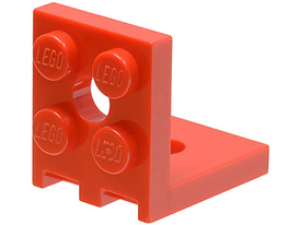 LEGO® los onderdeel Beugel in kleur Rood 3956
