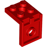 LEGO® los onderdeel Beugel in kleur Rood 3956