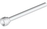 LEGO® los onderdeel Antenne in kleur Wit 3957b
