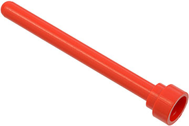 LEGO® los onderdeel Antenne in kleur Rood 3957