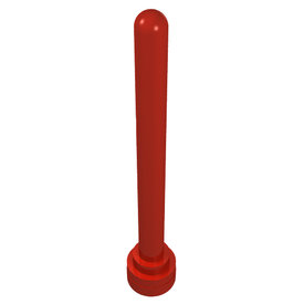 LEGO® los onderdeel Antenne in kleur Rood 3957