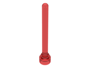 LEGO® los onderdeel Antenne in kleur Doorzichtig Rood 3957