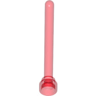 LEGO® los onderdeel Antenne in kleur Doorzichtig Rood 3957