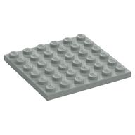 LEGO® los onderdeel Plaat Algemeen in kleur Lichtgrijs 3958