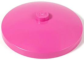LEGO® los onderdeel Schaal in kleur Donker Roze 3960
